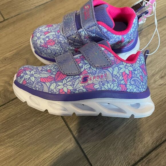 NWT Sport by Skechers baby toddler light-up shoes - Picture 5 of 7